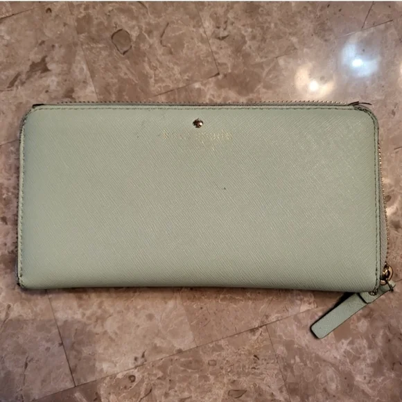 Kate Spade New York Cedar Street Wallet, Mint Mojito (0130) - Picture 1 of 8